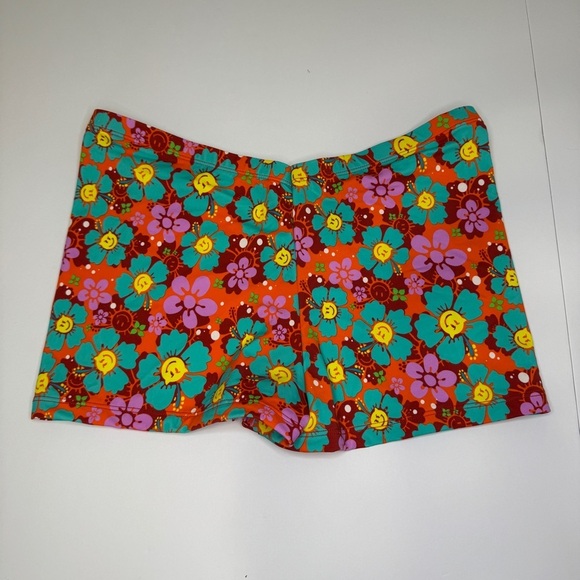 Blackbough Floral Swim Shorts XL – Retro Hibiscus Print, NWOT - Picture 2 of 6